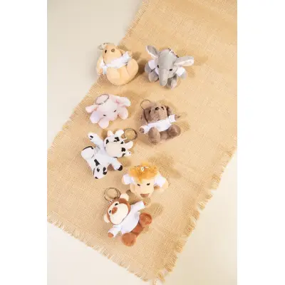 Portachiavi con coniglietto in peluche BUNNYFOB - Immagine 6