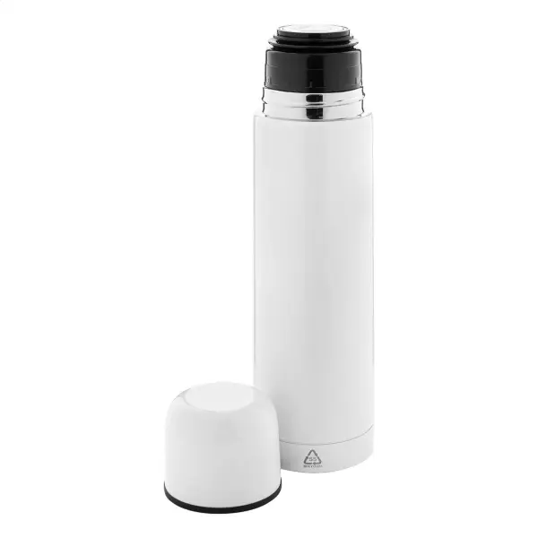 Thermos per sublimazione in acciaio riciclato REBUSTA SUBO - Immagine 1