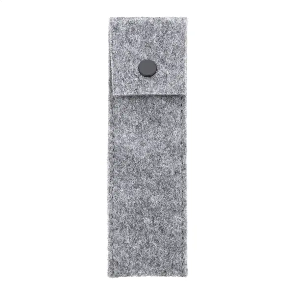 Astuccio per penna in PET riciclato REFELT PEN - Immagine 4