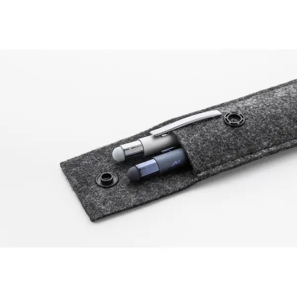 Astuccio per penna in PET riciclato REFELT PEN - Immagine 10