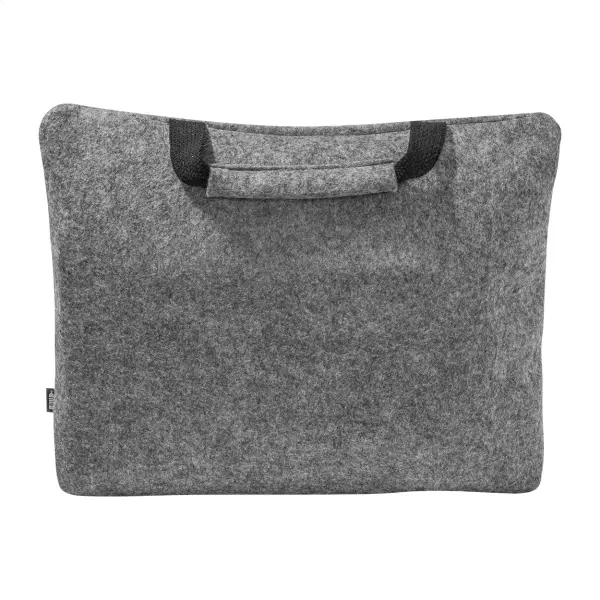 Borsa porta computer in rPET personalizzabile REFELT LAPTOP - Immagine 3