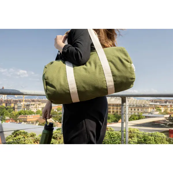 Borsa sportiva in tessuto riciclato REKAN DUFF - Immagine 15