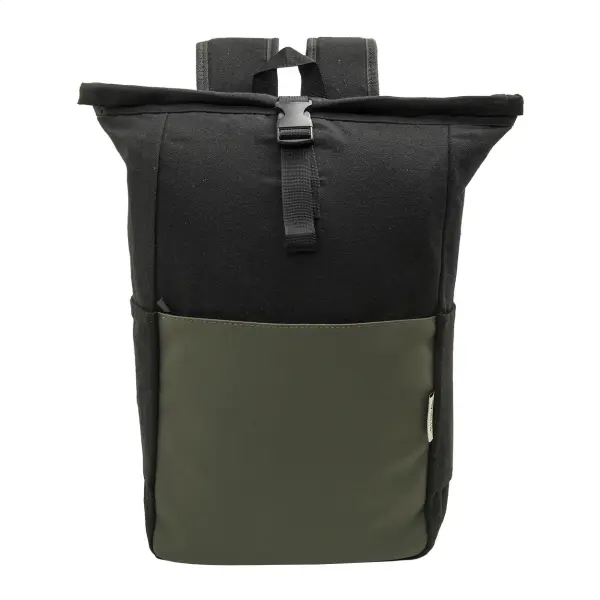 Zaino in canvas riciclato BLAKKAN BACK - Immagine 10