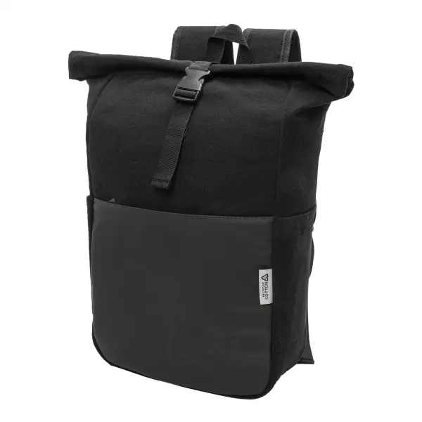 Zaino in canvas riciclato BLAKKAN BACK - Immagine 14