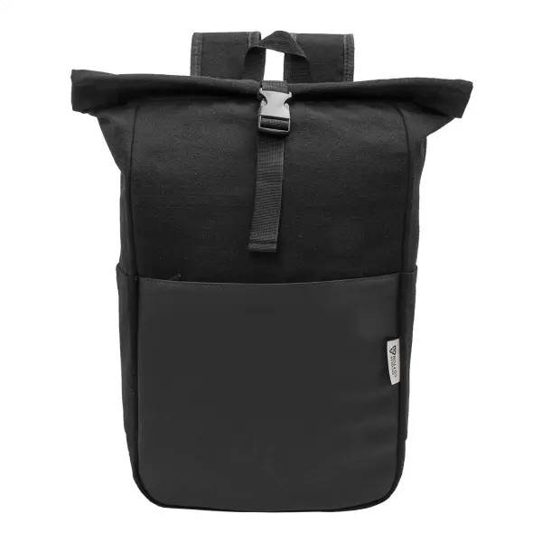 Zaino in canvas riciclato BLAKKAN BACK - Immagine 15