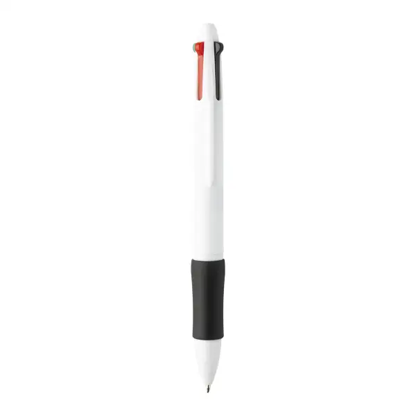 Penna a sfera in plastica riciclata 4 colori QUATTRO - Immagine 4