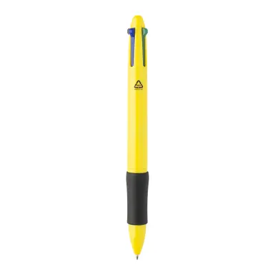Penna a sfera in plastica riciclata 4 colori QUATTRO - Immagine 15