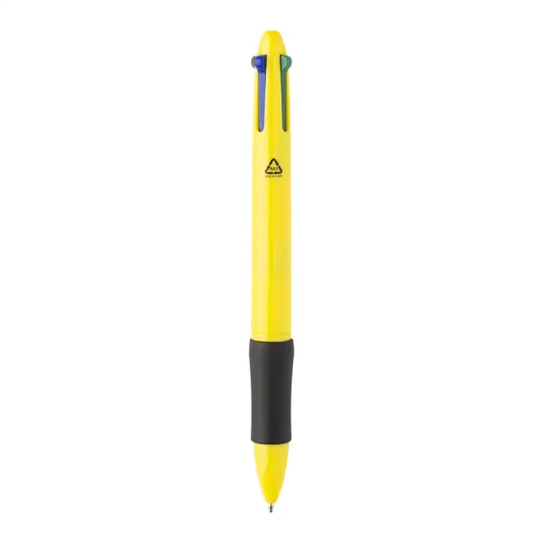 Penna a sfera in plastica riciclata 4 colori QUATTRO - Immagine 15