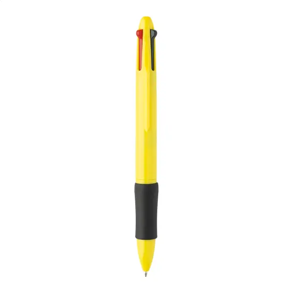 Penna a sfera in plastica riciclata 4 colori QUATTRO - Immagine 13