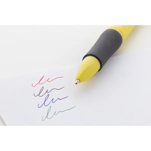 Penna a sfera in plastica riciclata 4 colori QUATTRO - Immagine 16