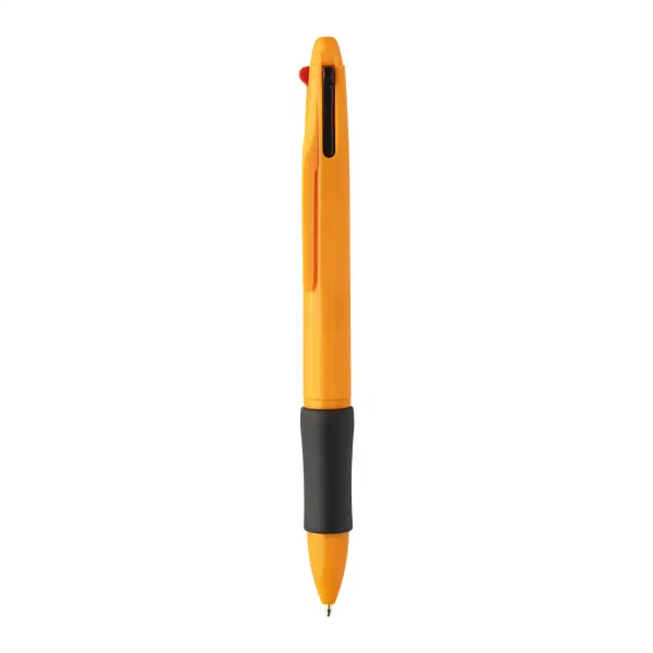 Penna a sfera in plastica riciclata 4 colori QUATTRO - Immagine 20