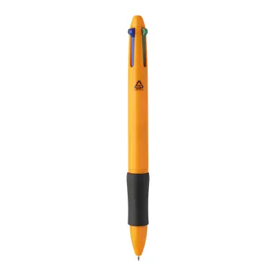Penna a sfera in plastica riciclata 4 colori QUATTRO - Immagine 21