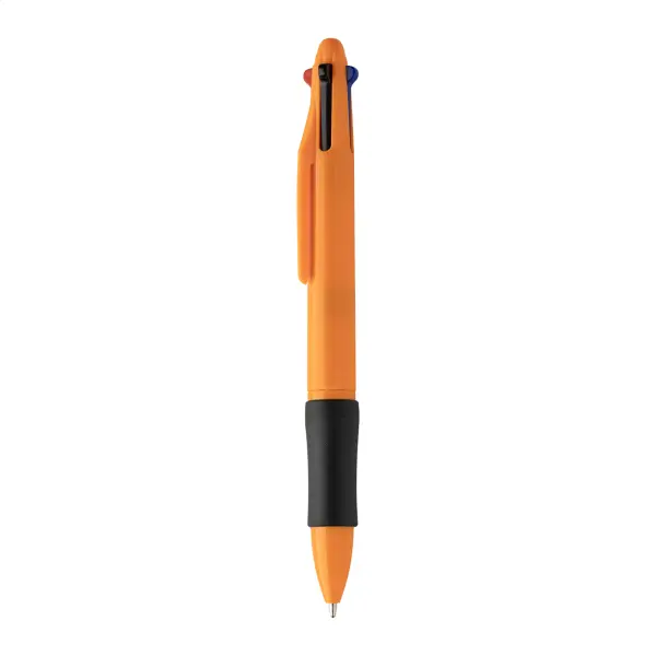 Penna a sfera in plastica riciclata 4 colori QUATTRO - Immagine 25