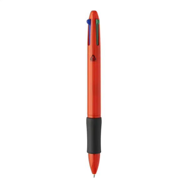 Penna a sfera in plastica riciclata 4 colori QUATTRO - Immagine 26
