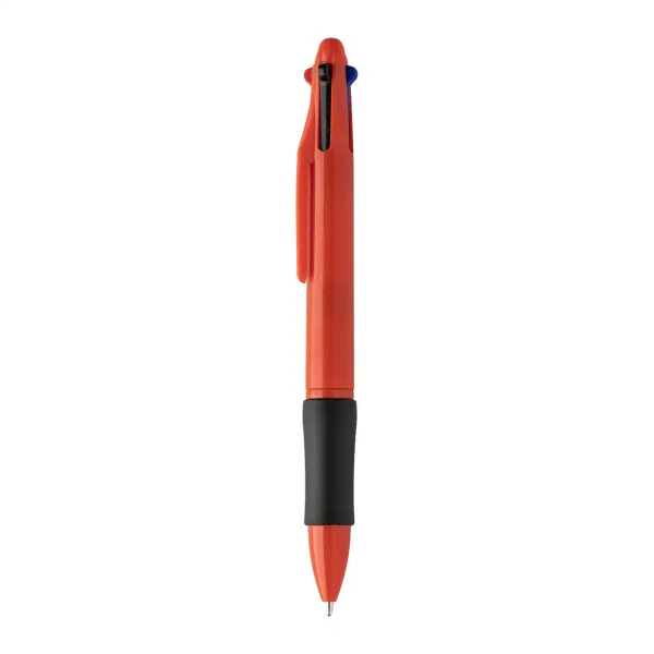Penna a sfera in plastica riciclata 4 colori QUATTRO - Immagine 33