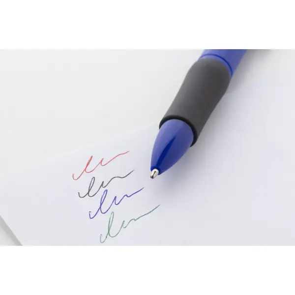 Penna a sfera in plastica riciclata 4 colori QUATTRO - Immagine 36