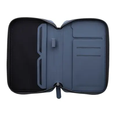 Organizer da viaggio in plastica riciclata PULUX PASS - Immagine 4