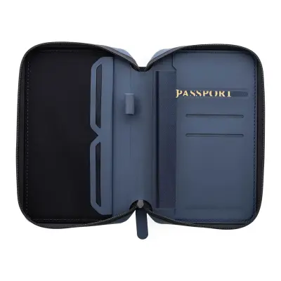 Organizer da viaggio in plastica riciclata PULUX PASS - Immagine 10