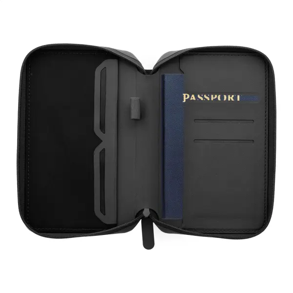 Organizer da viaggio in plastica riciclata PULUX PASS - Immagine 29