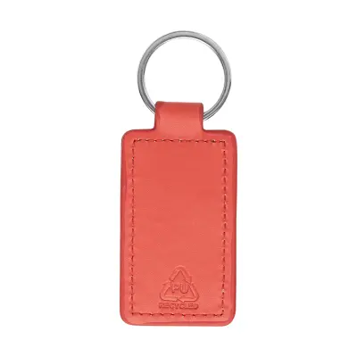 Portachiavi in plastica riciclata SHINEKEY RECT - Immagine 4