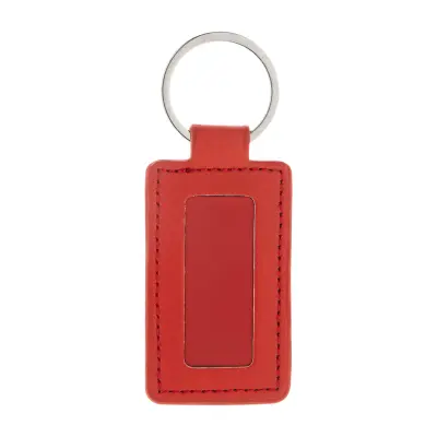Portachiavi in plastica riciclata SHINEKEY RECT - Immagine 5