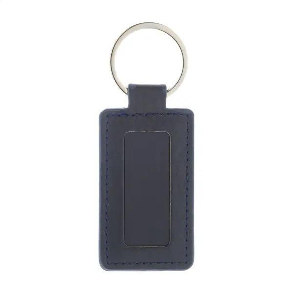 Portachiavi in plastica riciclata SHINEKEY RECT - Immagine 10
