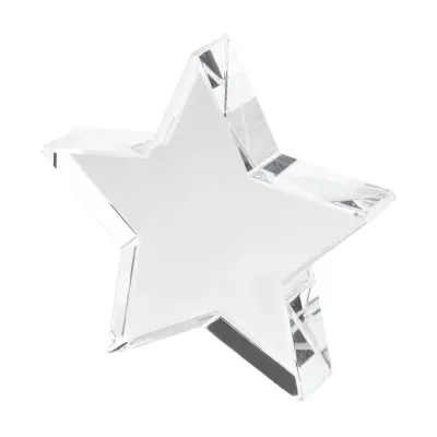 Trofeo a stella con stampa CRYSTAR