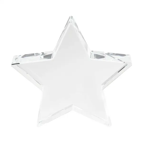 Trofeo a stella con stampa CRYSTAR - Immagine 2