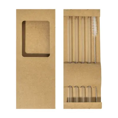 Set cannucce vetro con stampa BOROSIP - Immagine 5