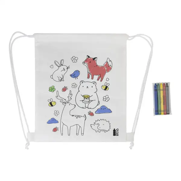 Borsa da colorare personalizzata ZOCOLO - Immagine 4