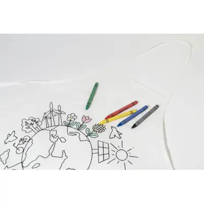 Grembiule decorabile personalizzato ECOLO - Immagine 3