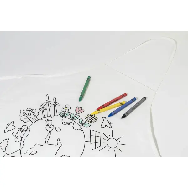 Grembiule decorabile personalizzato ECOLO - Immagine 3