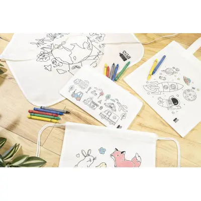 Grembiule decorabile personalizzato ECOLO - Immagine 5