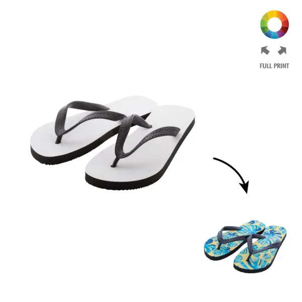 Infradito SUBOSLIP stampa in sublimazione promozionale - Immagine 1
