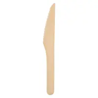 Posate in legno WOOLLY con stampa logo