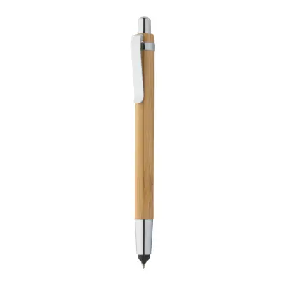 Penna A Sfera Capacitiva In Bamboo Tashania Black