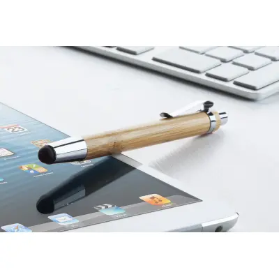 Penna A Sfera Capacitiva In Bamboo Tashania Black - Immagine 2