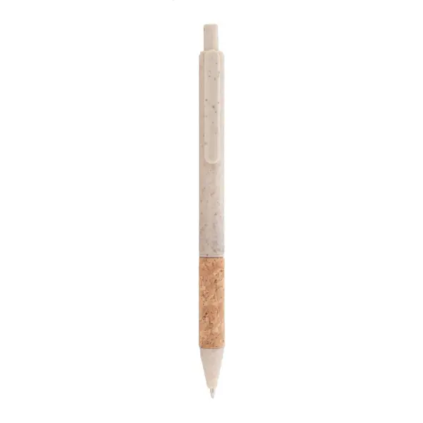 Penna a sfera ecologica CORGY in paglia di grano con stampa - Immagine 3