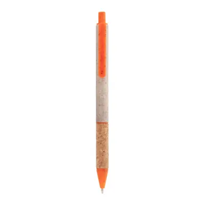 Penna a sfera ecologica CORGY in paglia di grano con stampa - Immagine 6