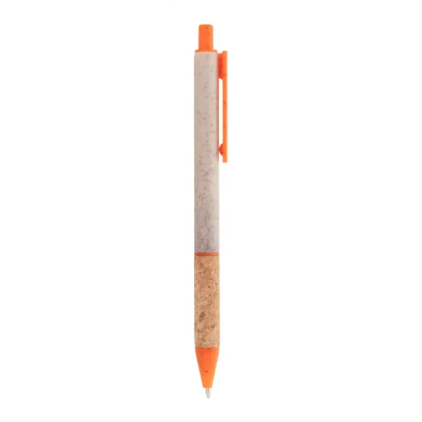 Penna a sfera ecologica CORGY in paglia di grano con stampa - Immagine 7