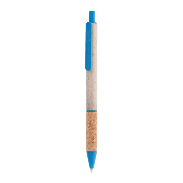 Penna a sfera ecologica CORGY in paglia di grano con stampa - Immagine 11