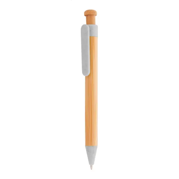 Penna a sfera LOOKY in bambù personalizzata con logo - Immagine 2