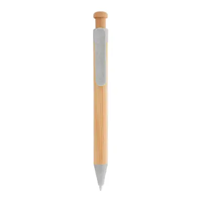 Penna a sfera LOOKY in bambù personalizzata con logo - Immagine 3