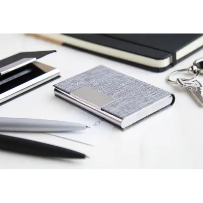 Porta biglietti da visita MERPET 9,5x6,4x1,3 cm personalizzato - Immagine 12