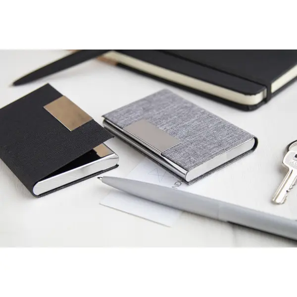 Porta biglietti da visita MERPET 9,5x6,4x1,3 cm personalizzato - Immagine 13