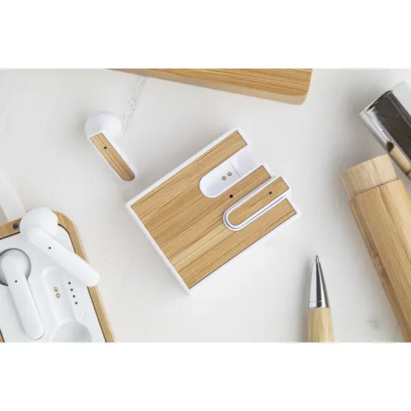 Auricolare Bluetooth 5.0 Bamboo Rabsody - Immagine 6