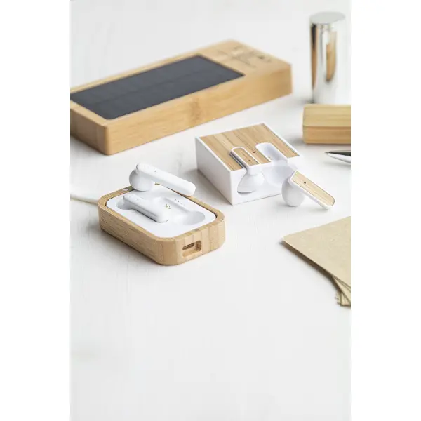 Auricolare Bluetooth 5.0 Bamboo Rabsody - Immagine 8