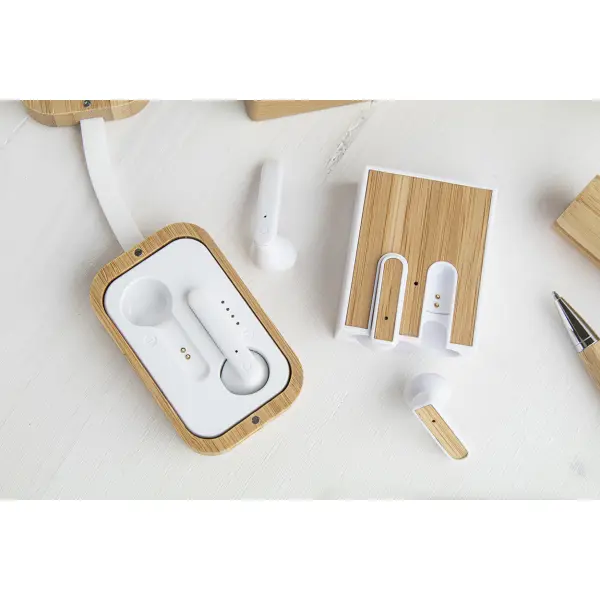 Auricolare Bluetooth 5.0 Bamboo Rabsody - Immagine 9