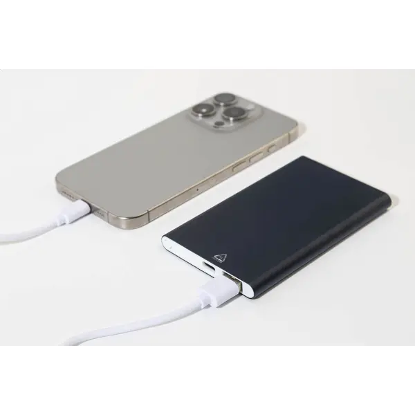 Powerbank 4000 mAh RALUFOUR in alluminio riciclato personalizzabile - Immagine 22