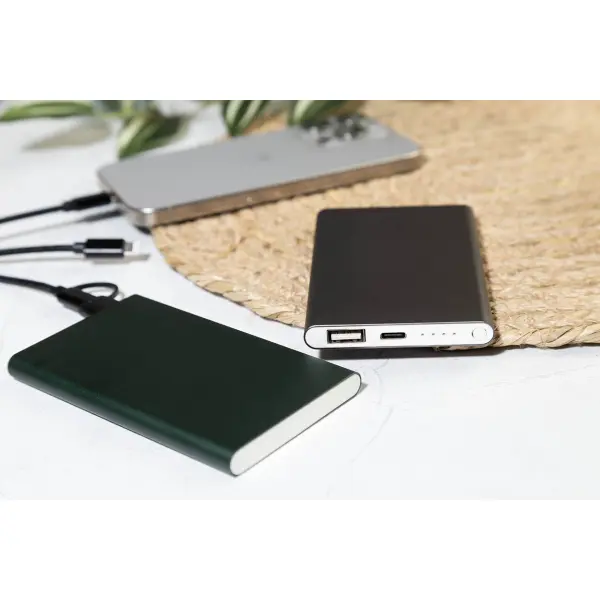 Powerbank 4000 mAh RALUFOUR in alluminio riciclato personalizzabile - Immagine 30